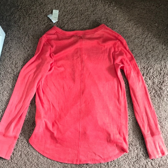 Aerie long sleeved henley top - Picture 4 of 4
